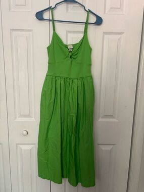 a new day Bright Green Midi Sundress